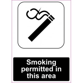 Lipdukas Smoking permitted in this area